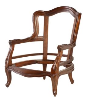 Louis Arm Chair Frame Only