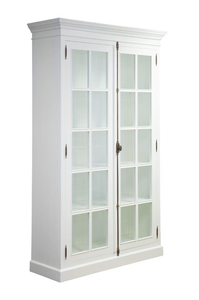 Belgrave Small Display Cabinet, Small White Wall Curio Cabinet
